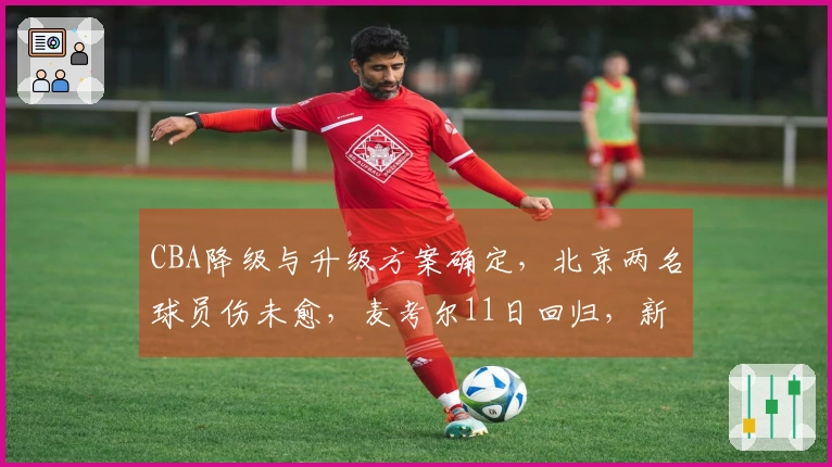 CBA降级与升级方案确定，北京两名球员伤未愈，麦考尔11日回归，新疆引入新外援