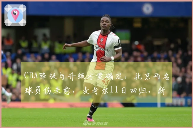CBA降级与升级方案确定，北京两名球员伤未愈，麦考尔11日回归，新疆引入新外援